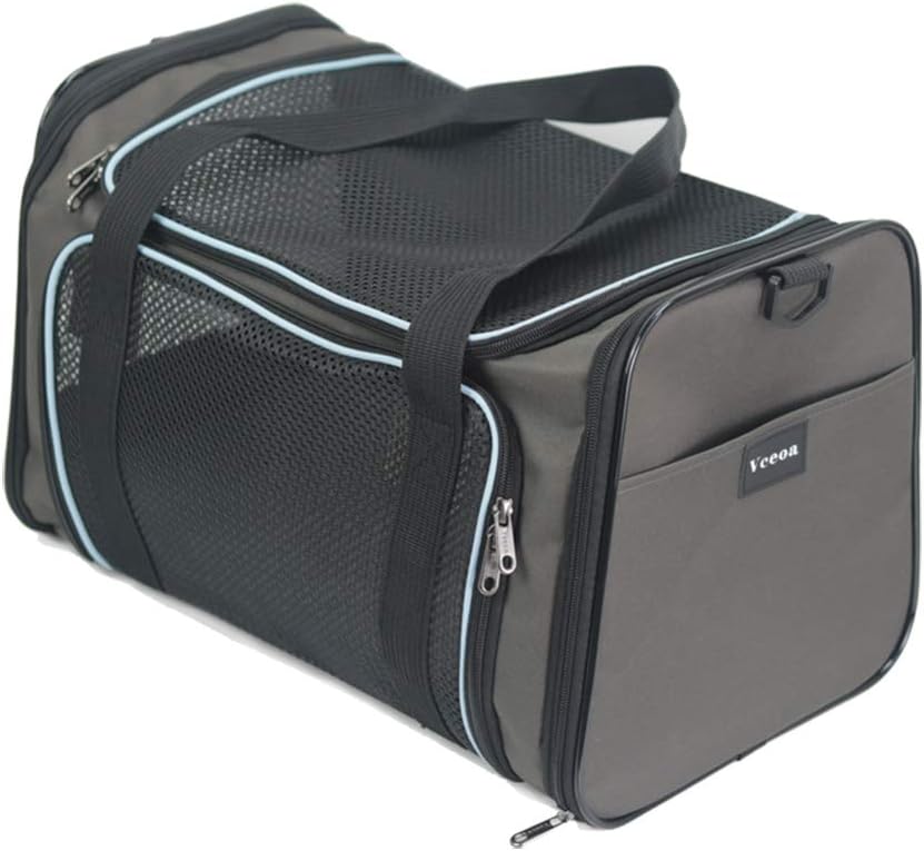 Vceoa Carriers SoftSided Pet Carrier for Cats Pet Supplies