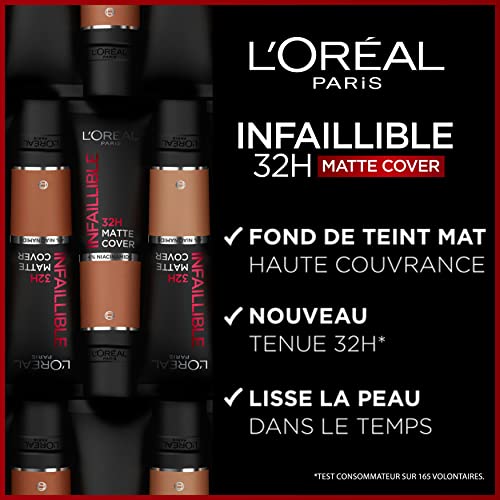 'oreal Paris Fond De Teint Infaillible 24h Matte Cover Couvrant Matifiant Et Léger 155 Naturel Rosé - vue 5
