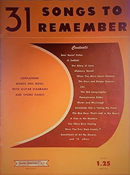 31 SONGS TO REMEMBER [songbook]