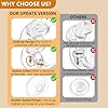 2 Pack CaraCups Wearable Milk Collection for Spectra S1 S2 9 Plus and SG, Wearable Breast Pump Collection Cup Compatible with Spectra/Medela/Lansinoh, 24mm Flange Milk Collector Cup Tubing Parts