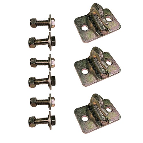 Set of (3) Titan 5/16" Bolt-On Grab Hooks