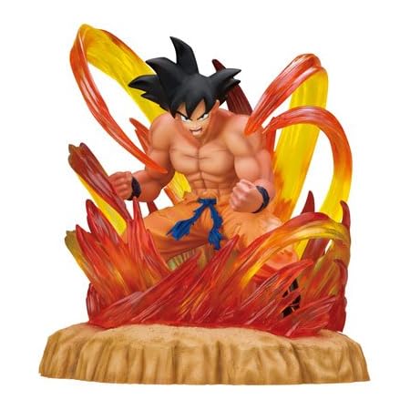 Amazon 一番くじドラゴンボール改激突編 B賞界王拳 孫悟空フィギュア フィギュア ドール 通販