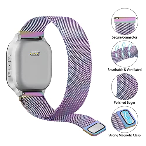 Correa metálica compatible con Gizmo Watch bandas de reemplazo miniatura 2