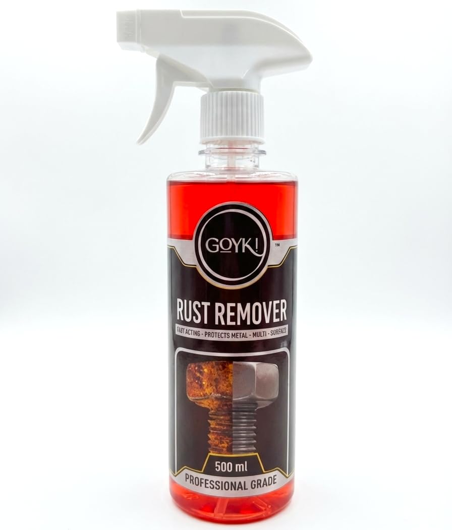 500 ml Rust Remover Spray | Fast-Action Heavy-Duty Rust Cleaner for Metals, Tools, Auto Parts & Appliances | Professional Grade Formula | Removes Corrosion, Oxidation & Stubborn Rust Stains