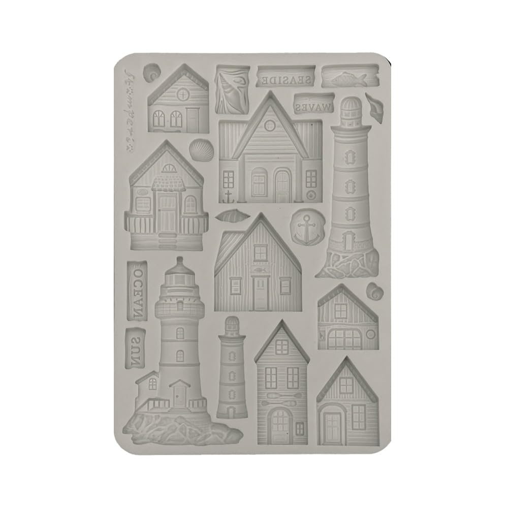 Stamperia KACMA577 Silicone Mould, Grey, One Size