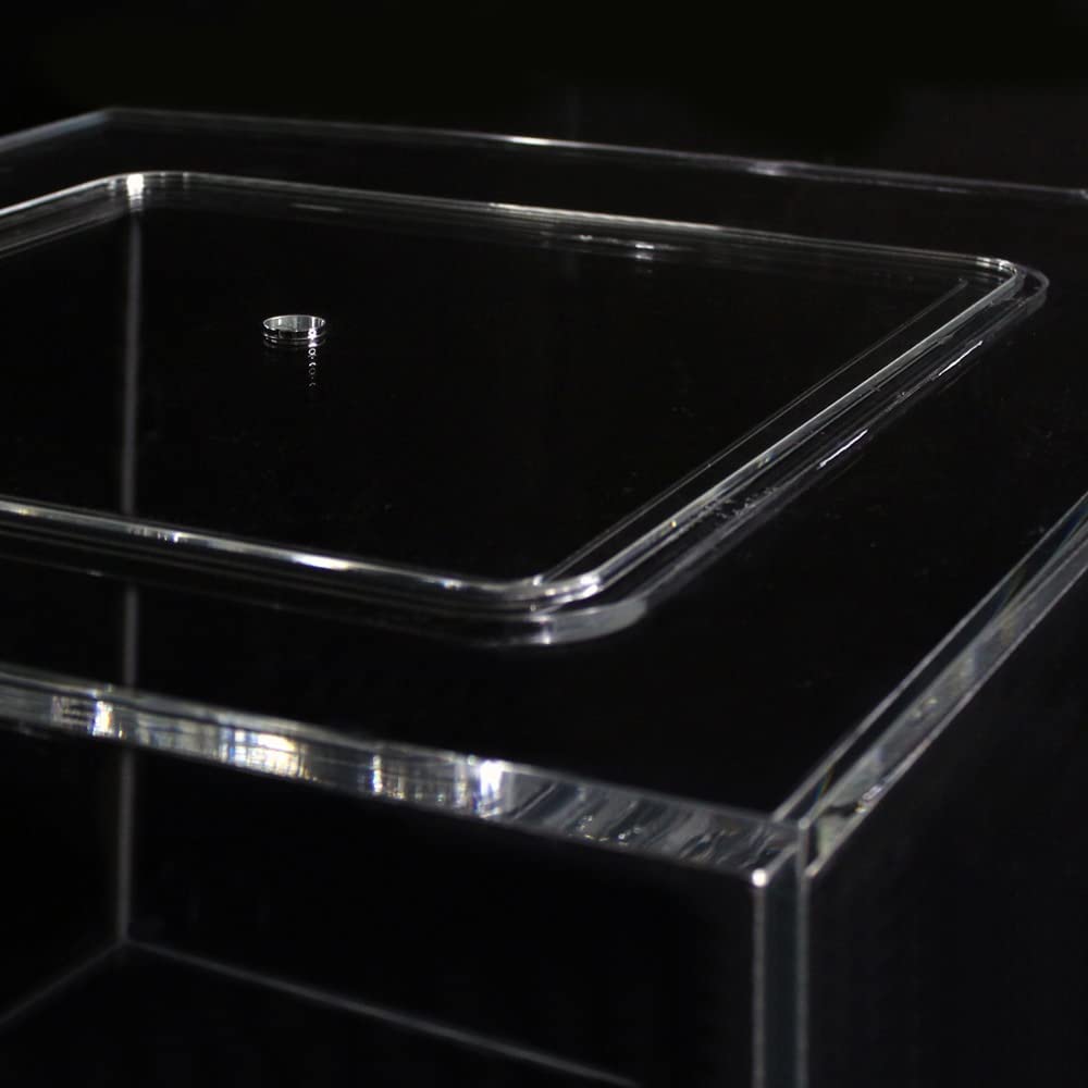 Amazon | アクリル水槽 ER68耐震水槽 45x45xH45cm T5mm 蓋、穴付き