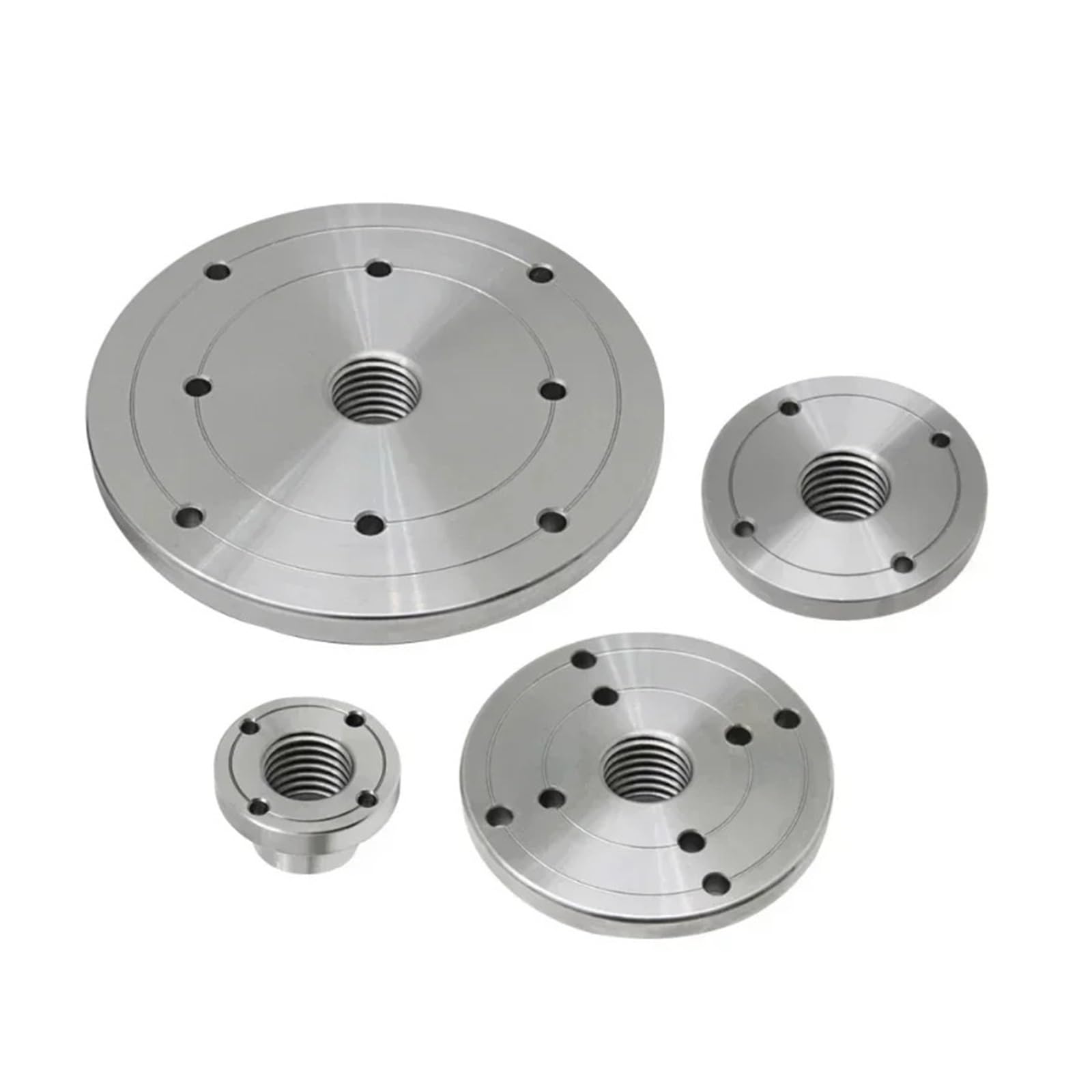 Holzdrehmaschine-Frontplatte for M33-M18-Gewinde, Holzbearbeitungs-Drehmaschinenfutter, 5,1 cm, 7,6 cm Flansch-Frontplatte, 1 Stück (Color : M33x3.5 75mm)
