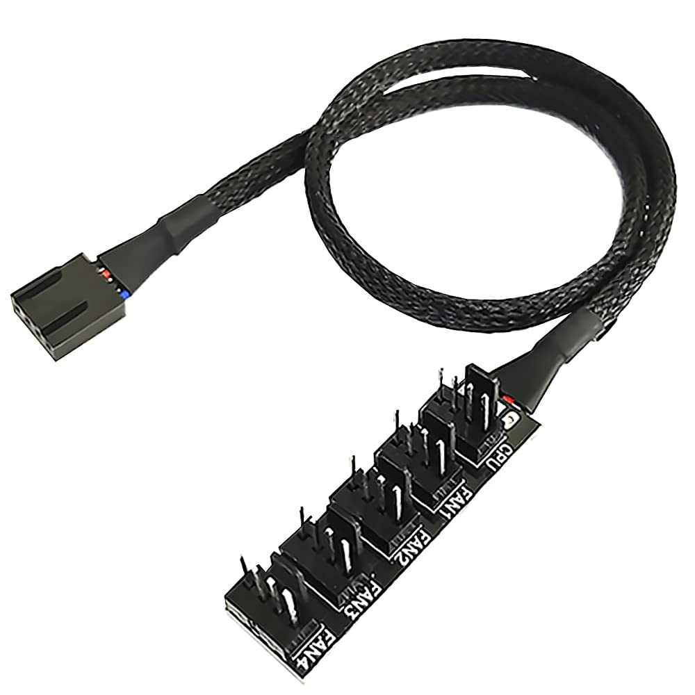 Amazon.co.jp: ファン 電源 ケーブル ファン 延長ケーブル 1本セット