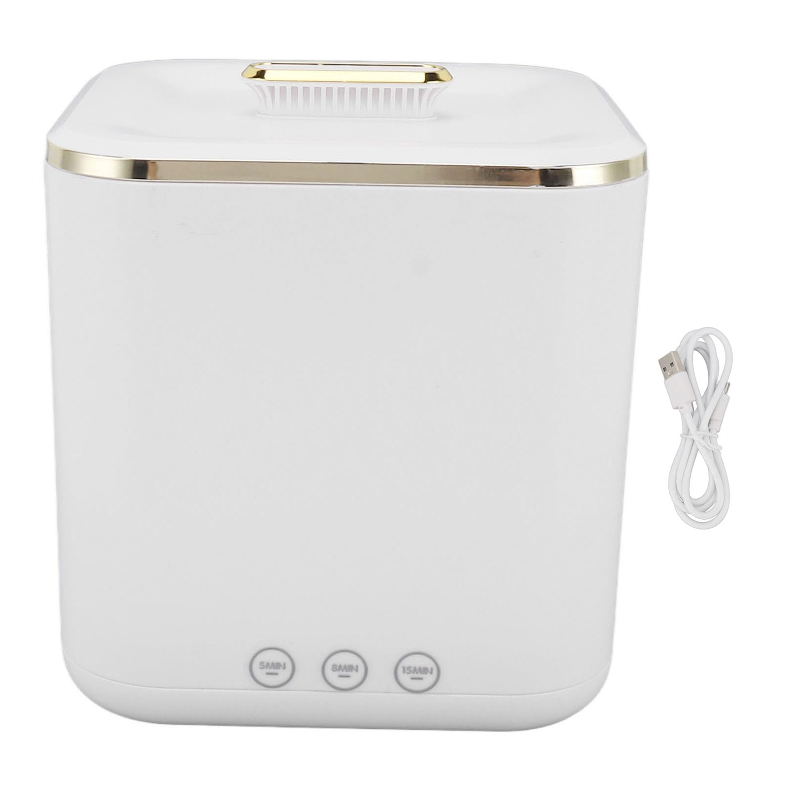 Ejoyous Mini Pralka, Przenośna Pralka 5L Zasilana Przez USB ABS z 3 Trybami Timera, Czyszczenie Wysokiej Częstotliwości Bielizny, Skarpetek, Ubranek Dziecięcych, Apartamentu Podróżnego w Akademiku