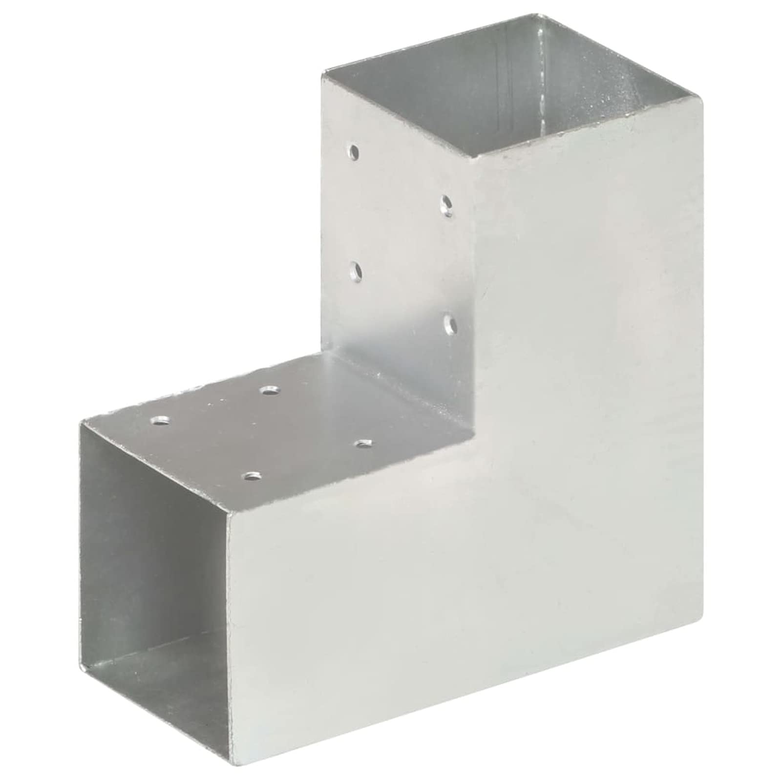 Conectores de Postes en L 4 uds Metal galvanizado 91x91 mm, Anclajes, Postes, Connex - SPU:145470