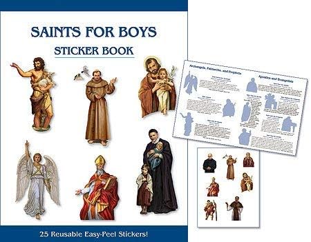 Christian Brands Saints for Boys Sticker Book