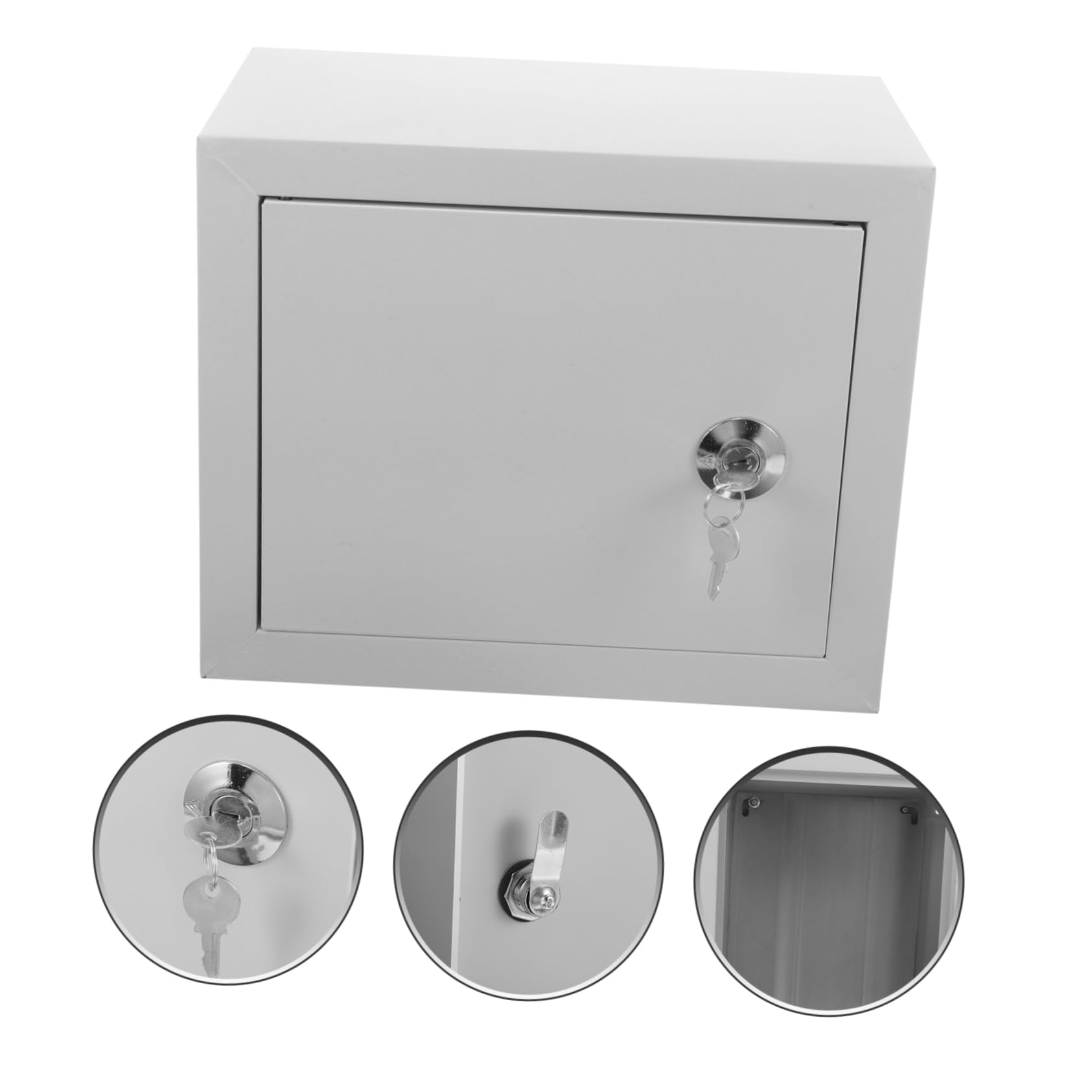Caja De Control Eléctrico Caja Recinto Al Aire Metal Aluminio Exterior Distribucion Electrica