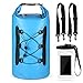 Produktbild Explopur Wasserdichter Packsack mit Handytasche 15L Roll-Top-Packsack zum Kajakfahren Bootfahren Angeln Surfen Schwimmen Rafting