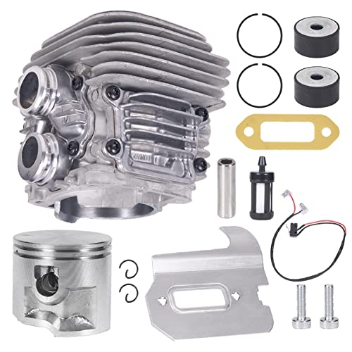 Mikatesi 4238 020 1202 TS410 TS420 Cylinder Kit with 4238 430 0500 Stop Switch with Wires for Stihl TS410 TS420 TS 410 420 Cut-Off Saw 50mm