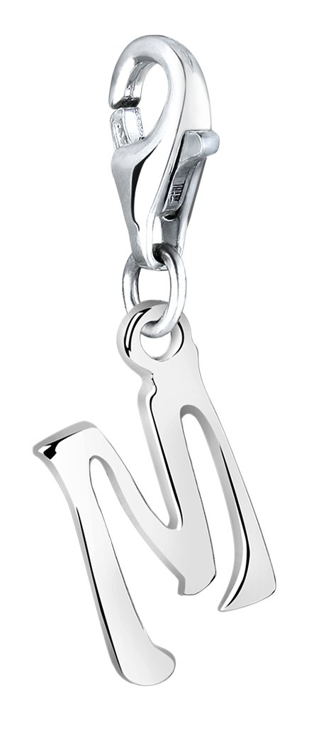 Nenalina charm lettera M in argento per donna 713242-000
