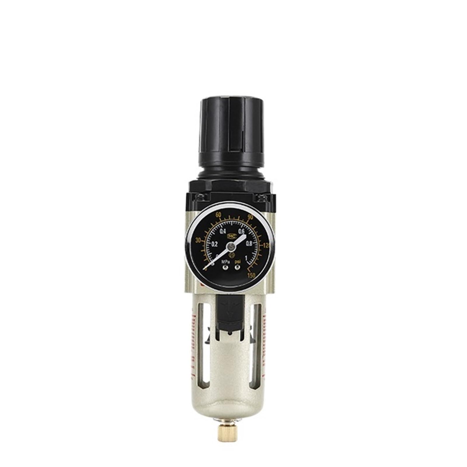 AYNRJKKX AW2000-02 1/4 Filter Only Air Pressure Regulator Trap Oil Water Separator Source Processor for Compressor(AW3000 03)