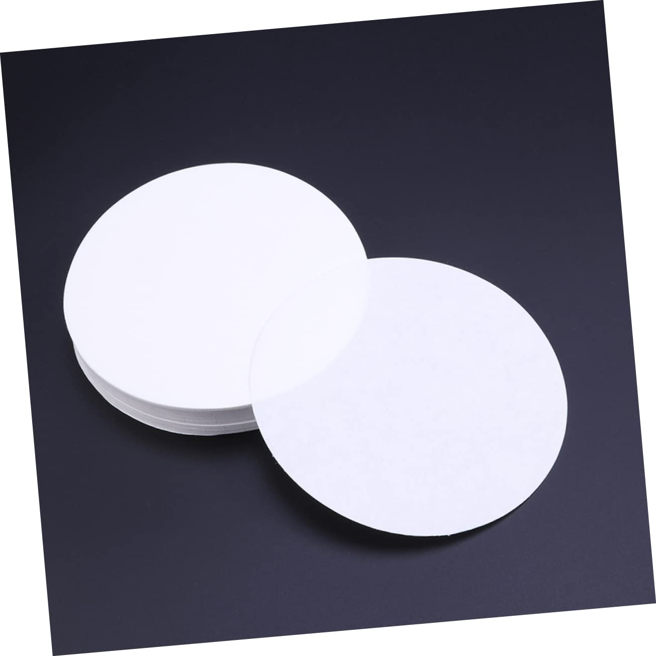 HEALLILY Diameter Qualitative Filter Paper for Chemistry Medium Flow Rate for School Laboratory Use Per Box