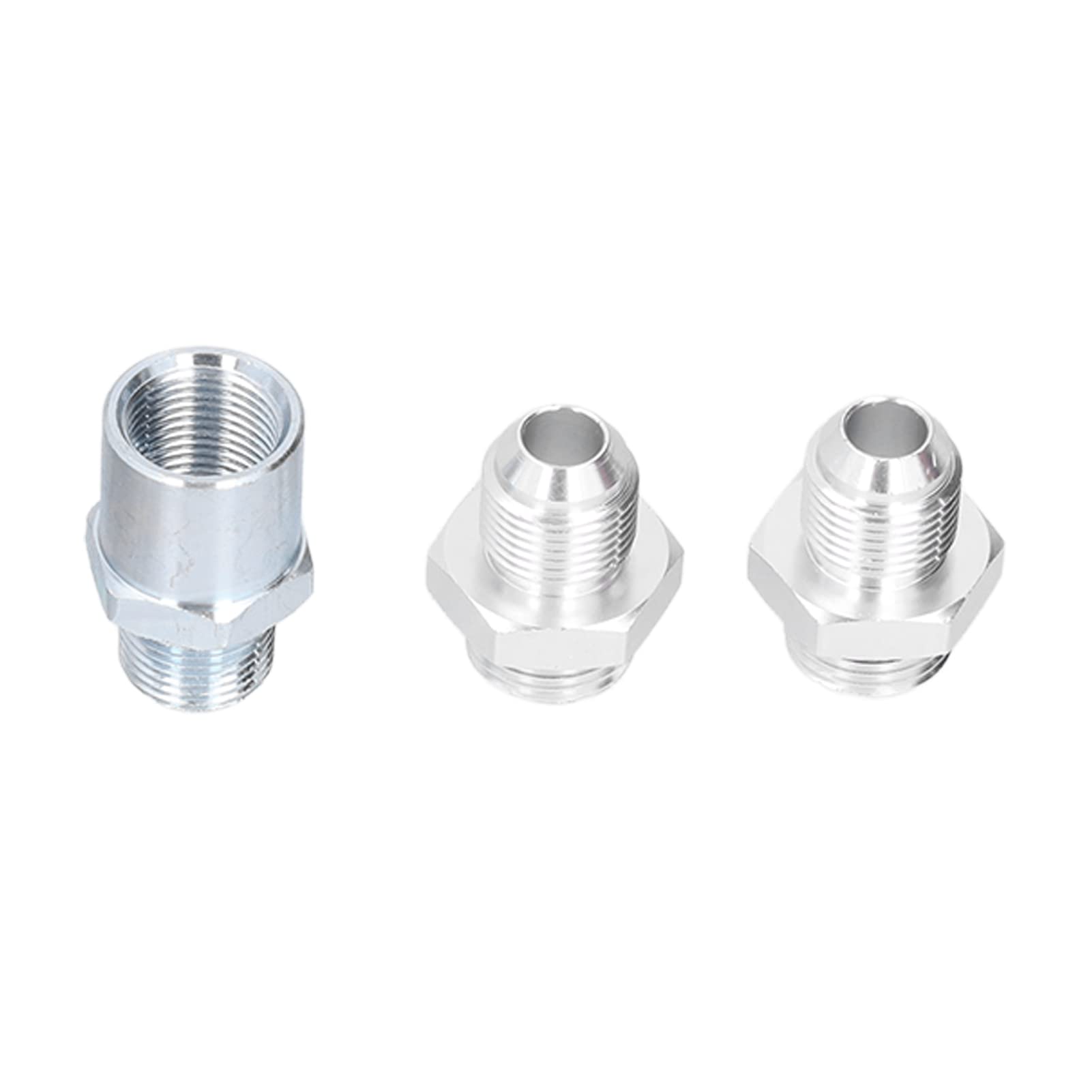 Ölkühler-Kit, Universal-Autoölkühler-Filter Sandwichplatte Thermostat-Adapter 3/4 Zoll 16-UNF AN10 M18x1.5mm Anschluss ölkühler adapterplatte anschlussflansch