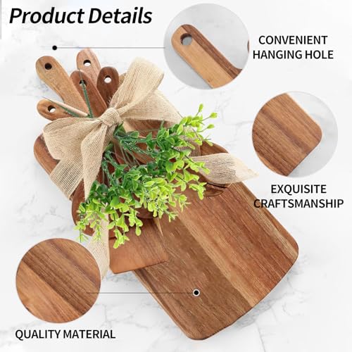 Juego de Tablas de Cortar para Regalos de Inauguración de Hogar – Set de 5 Piezas, Ideal para Parejas, Regalos para Compradores de Vivienda, Tabla para Quesos y Charcutería miniatura 3