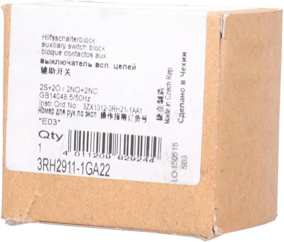 3RH2911-1GA22 Neuf et scellé dans une boîte 3RH29111GA22
