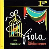 Viola Music by Austrian Composers after 1930