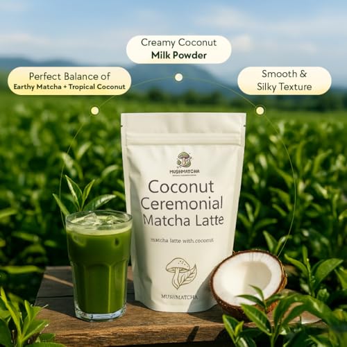Polvo de té matcha ceremonial coco 100g miniatura 2