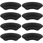 Heel Grips Liner, Cushions Heel Pads Insert Prevent Too Big, Slipping, Blisters, Filler for Loose Shoe Fit ((Black))