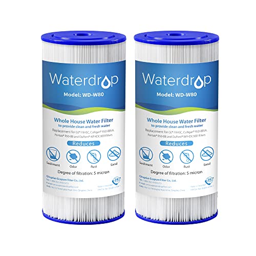 Waterdrop FXHSC Whole House Water Filter, Replacement for GE® FXHSC