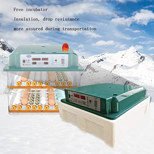YYSS Brutmaschinen Brutmaschinen für große Eier Automatisches Wenden und Feuchtigkeitsluke 6-232 Eier zum Schlüpfen von… – Bild 8