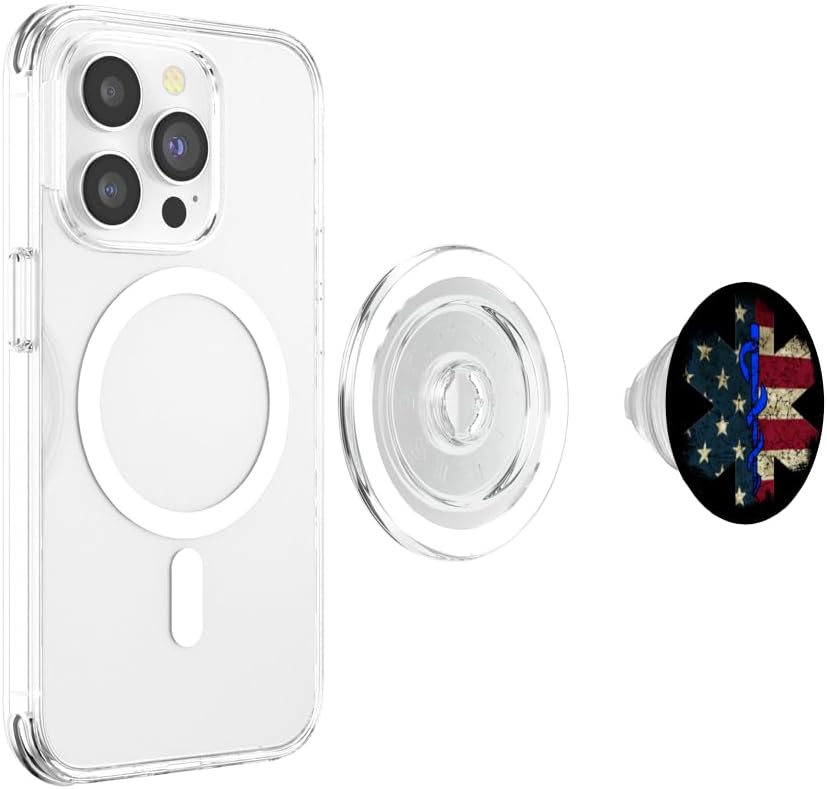 EMS Pop Socket PopSockets PopGrip: Swappable Grip for Phones & Tablets PopSockets MagSafe PopGrip for iPhone