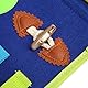 Dementia Sensory Toy Zappeldecke, Memory Aid Zappeln Sensory Pad Spielzeug für ältere Menschen, Demenz Aid Sensory Pad Zur Beruhigung von Zappelangst und Alzheimer