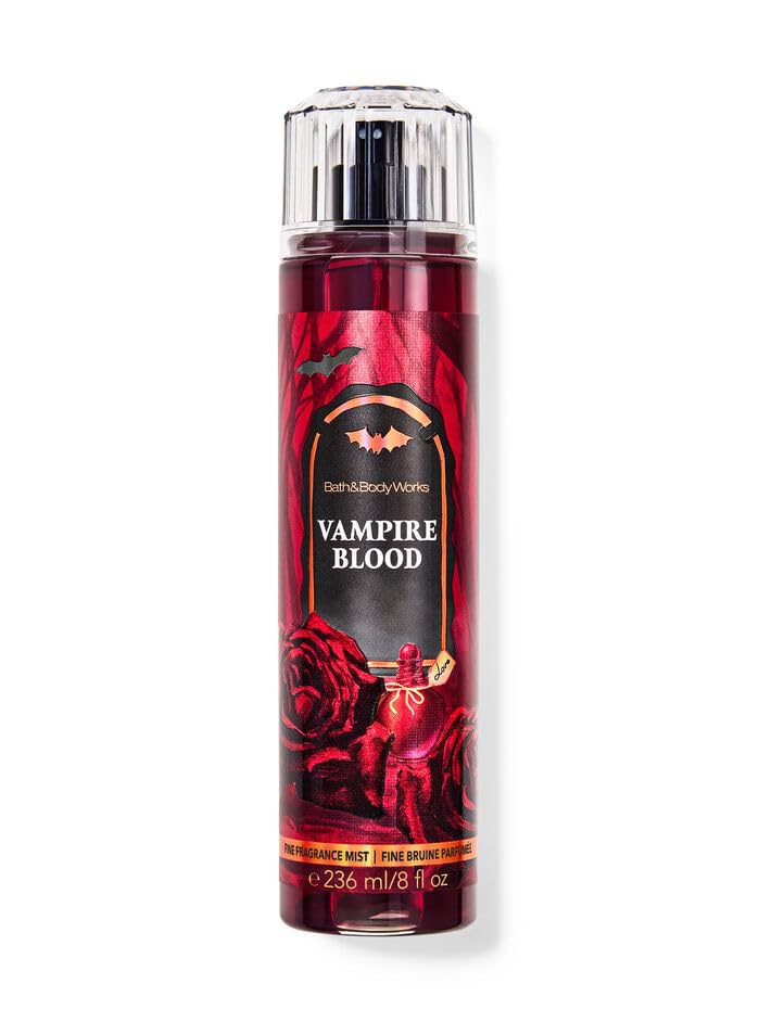 Bath & Body Works Vampire Blood Fine Body Fragrance Mist 8 Fluid Ounce+