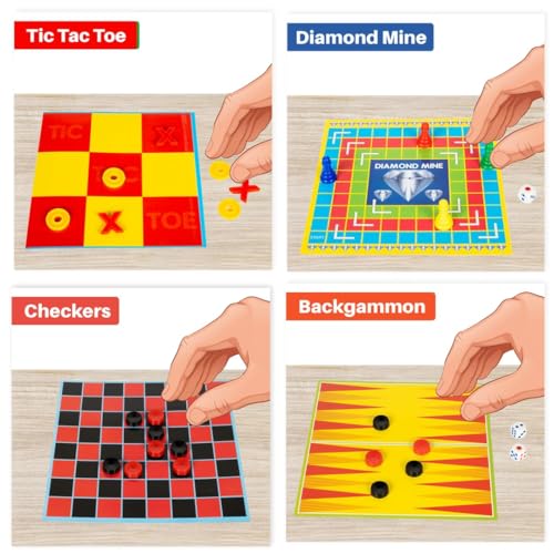 Image of Ratna's 14in1 Family Board Game
