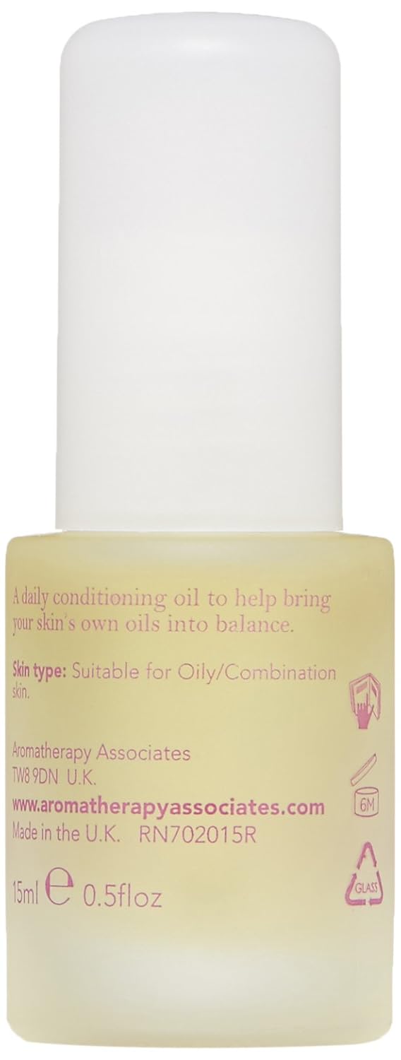 Aromatherapy Associates Mattifying Refining Face Oil. Balances and Refines Oily Skin. Made with Lavender and Madagascan Ylang Ylang Essential Oils (0.5 fl oz)