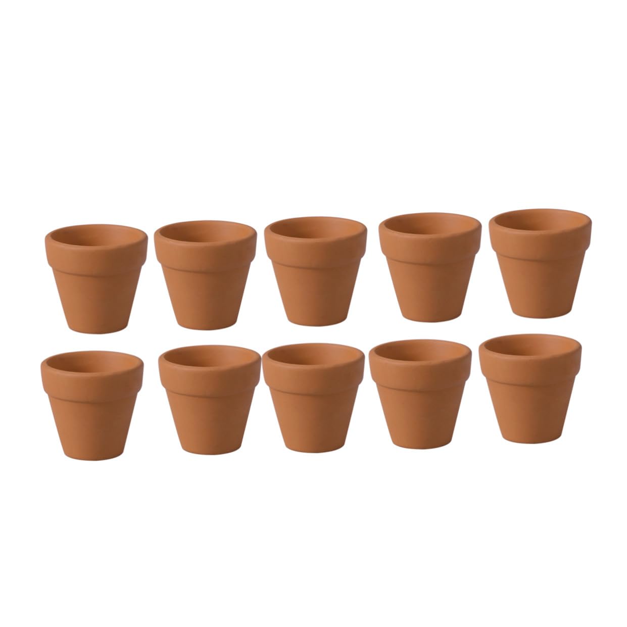 Pots en céramique rouge durable pour une décoration végétale intérieure soignée