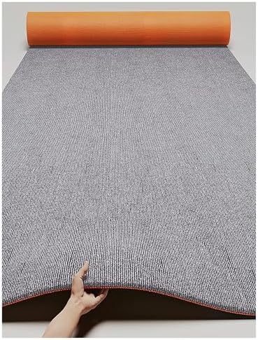 Soundproof Carpet Mat 160x230cm - Non-Slip Waterproof for Gym, Piano Room, Movie Theater, Bedroom & Living Room - Light Gray Noise Reduction Flooring Solution