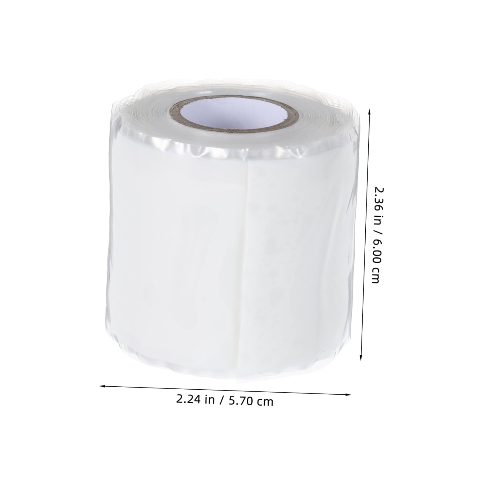 nastro isolante, 1 rotolo di gomma siliconica autoadesiva professionale for la sigillatura tubi e riparazioni elettriche(White)