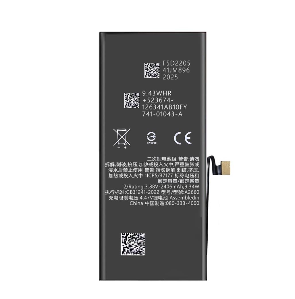 Amazon.com: AFSONGOO Battery for iPhone 13 Mini, Upgraded Battery