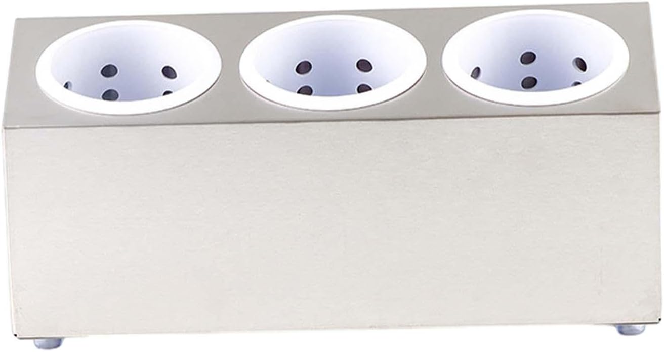 SECRET DESIRE™ Utensil Holder Multigrid Flatware Cutlery Storage for Table Hotel Restaurant C