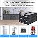 Voltage Converter Transformer, 3000W Step Up/Down Transformer Converter 220V to 110V or 110V to 220V Power Converter, Circuit Break Protection, 5V USB Port, CE Certified (3000W)