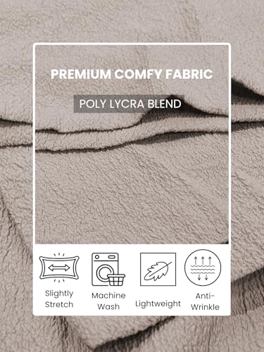 Image of GRECIILOOKS Trousers for Women High Waist | Wide Leg Trousers | Office Wear Pleated Korean Pants for Women's | Elegant Formal Pants