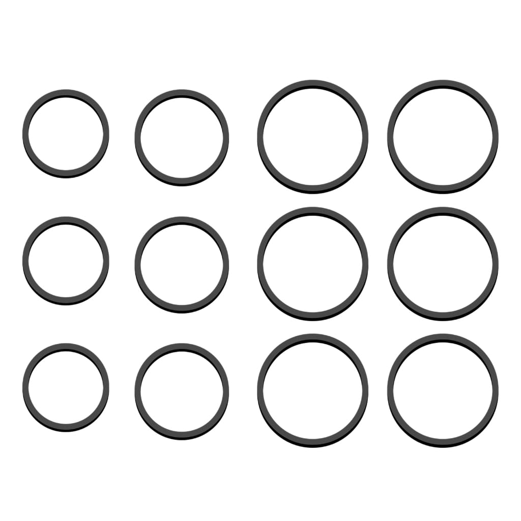 Elnwnnkc 50pcs Rubber Belts for Tape Players and Video Recorders Turntable Common Bands Repair Belts 30-40mm