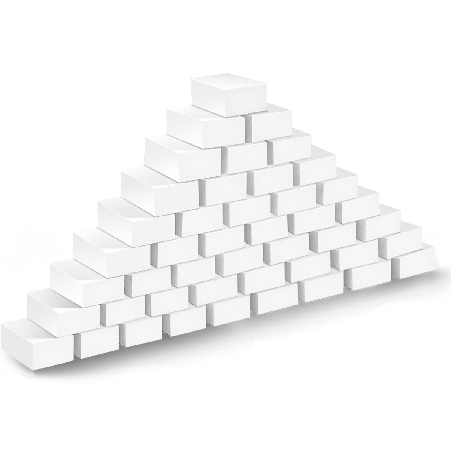 SmilePowo 50 Pack Magic Cleaning Sponges Eraser,Multi-Functional Premium Melamine Sponge Foam Cleaning Pads,Dish,Household Cleaning Scrub Sponge for