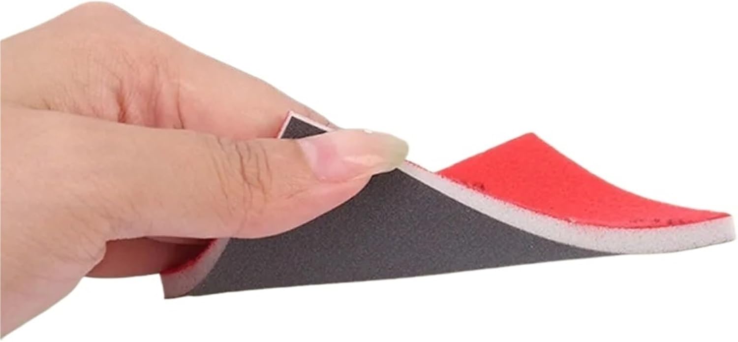 Sanding Sponge Blocks, Sponge Sanding Blocks Sandpaper Sheets P180 P400 P600 P1000 P2000 Multiple Grits Pack of 30 for Wood Metal Wet Dry Polishing(P600)