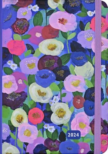 2024 Floral Fields Weekly Planner (16 months, Sept 2023 to Dec 2024)