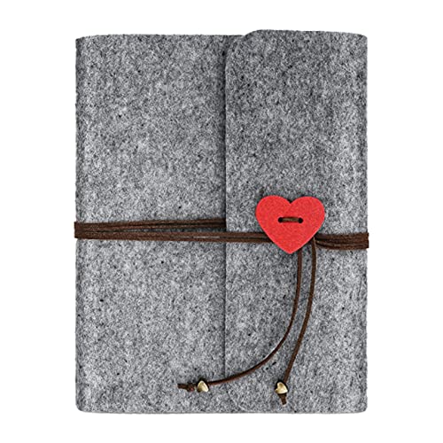 Álbum de Fotos,30 Páginas Álbums de Fotos de Fieltro Página Negra,DIY Scrapbook para Ideas Romanticas para San Valentin Niña Regalos