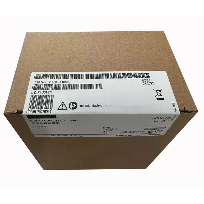 6ES7312-5BF04-0AB0 New and Sealed in Box 6ES73125BF040AB0 1 Year Warranty