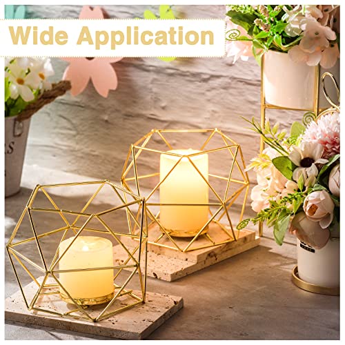Potchen WE-POTCHEN-263900 Geometric Candle Holder Votive Stand Accent Bulk Decorative thumb #5