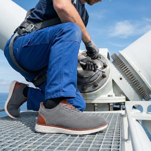 Image of Steel Toe Shoes for Men Lightweight Safety Tennis Shoes Work Sneakers