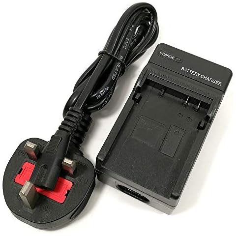 Single Mains/DC Battery Charger for Canon LP-E8 LPE8 LC-E8C LC-E8E EOS 550D 600D 650D 700D, EOS Kiss X4, Kiss X5, Kiss X6i, EOS Rebel T2i T3i T4i DSLR Camera Cover